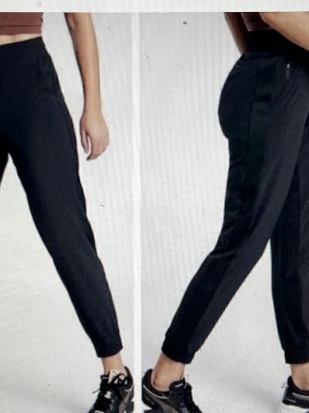 Athleta textured Brookyn Jogger Pants 16 T